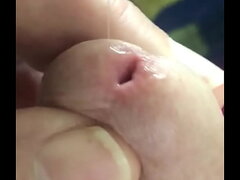 Playing with Pre Cum