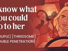 Fucking my best friend'_s hot girlfriend | Backseat car sex | Homemade girlfriend sharing DP