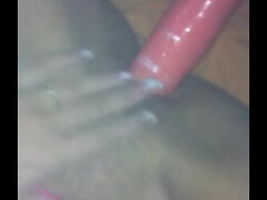 British Homemade gf with two dildos and cock