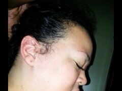 sloppy head with tons of spit