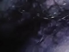 Endoscopic exploration of '_s big hairy pussy while peeing on the toilet